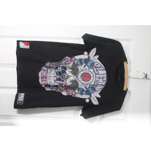 Philipp Plein Originals Skull Bee Basketball T Shirt Black